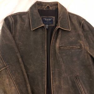 American Eagle Men’s leather Jacket, size L